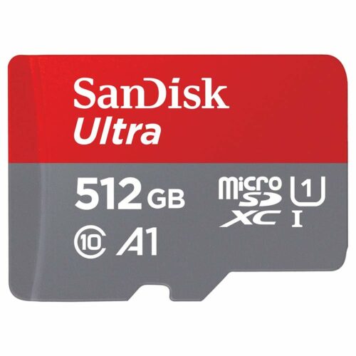Mикро SD карта памет с адаптер SanDisk Ultra 512 GB