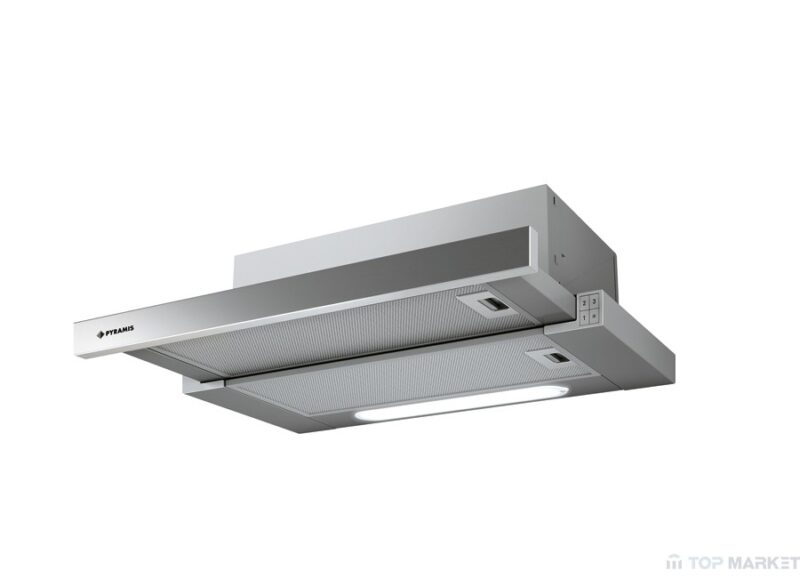 Абсорбатор за вграждане PYRAMIS ES3 плъзгащ INOX Намаления и отстъпки ЧеренПетък 3