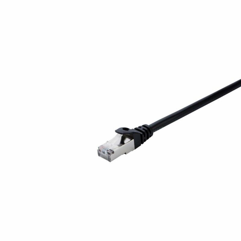 FTP категория 7 твърд мрежови кабел V7 V7CAT7FSTP-50C-BLK   Черен 0,5 m Намаления и отстъпки ЧеренПетък 3
