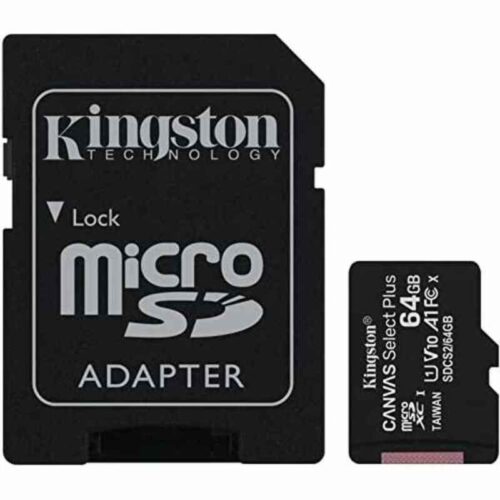 Mикро SD карта памет с адаптер Kingston SDCS2 64 GB Намаления и отстъпки ЧеренПетък
