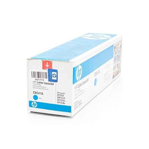 Oригинален тонер HP T125A CB541A Синьо-зелен