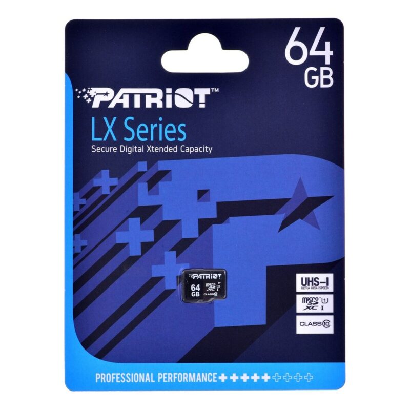 Micro SD карта Patriot Memory PSF64GMDC10 64 GB Намаления и отстъпки ЧеренПетък 3