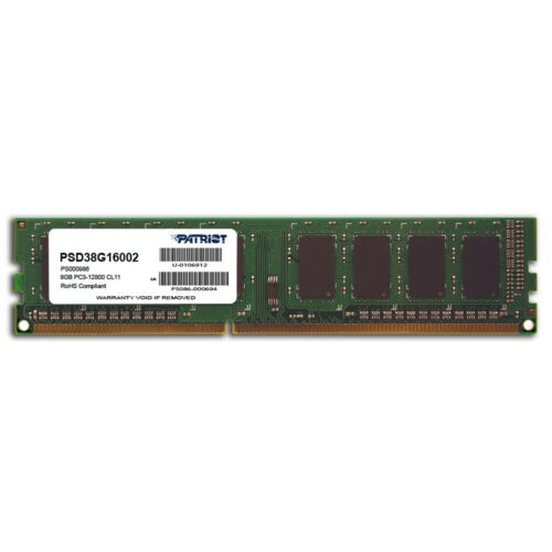 RAM памет Patriot Memory PC3-12800 CL11 8 GB