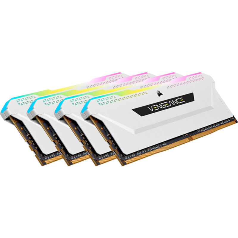 RAM памет Corsair CMH32GX4M4E3200C16W CL16 3200 MHz Намаления и отстъпки ЧеренПетък 3