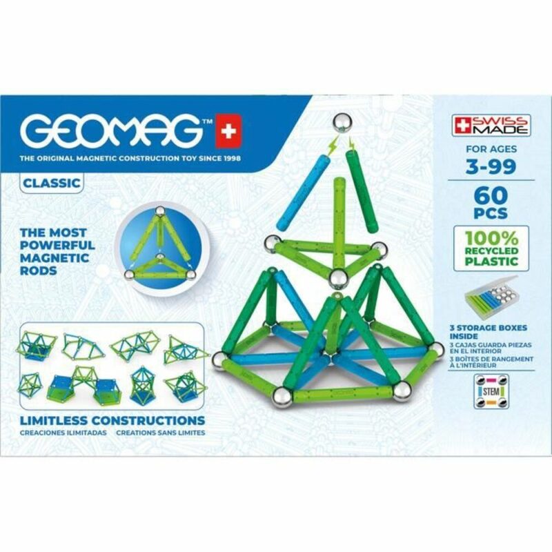 Playset Geomag GM272 (60 Части) Намаления и отстъпки ЧеренПетък