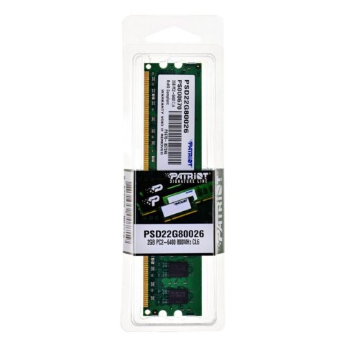 RAM памет Patriot Memory PC2-6400 CL6 Намаления и отстъпки ЧеренПетък