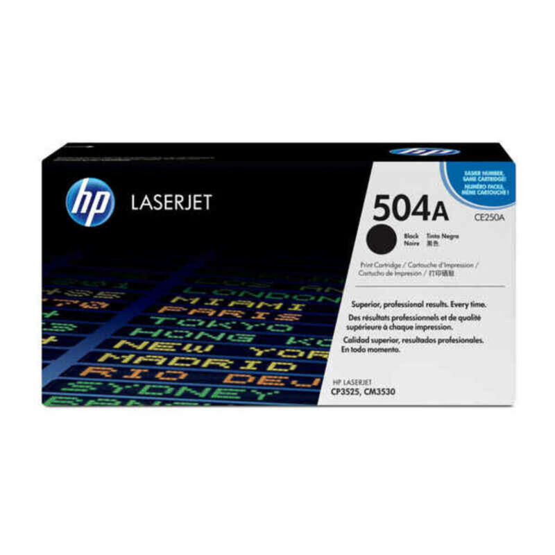 Oригинален тонер HP 504A Черен Намаления и отстъпки ЧеренПетък 3