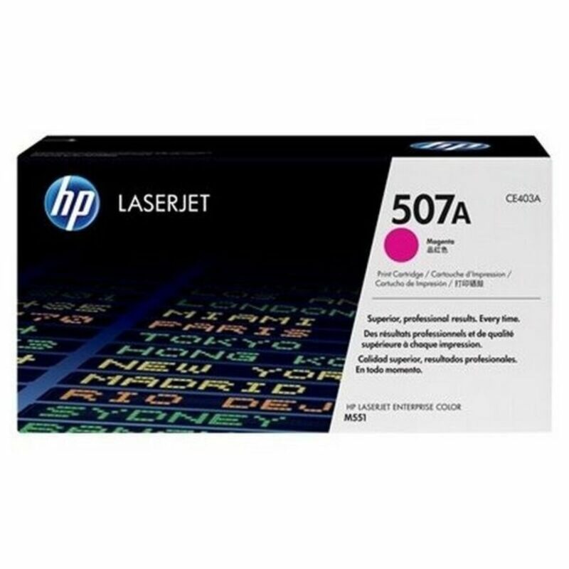 Oригинален тонер HP CE403A Пурпурен цвят Намаления и отстъпки ЧеренПетък 3