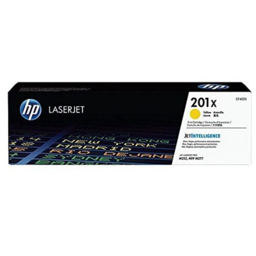 Oригинален тонер HP T201X Жълт