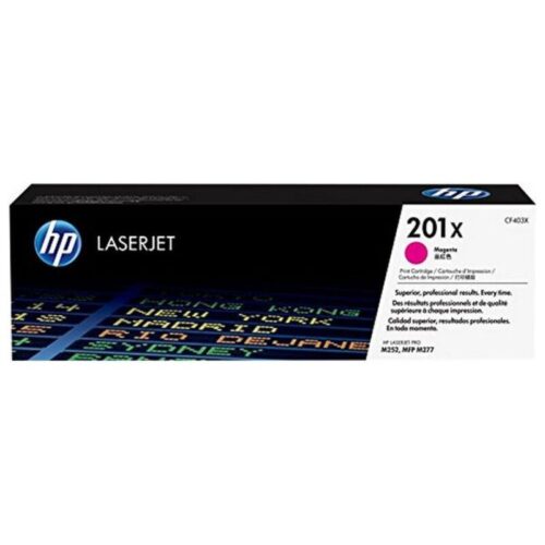 Oригинален тонер HP T201X Пурпурен цвят