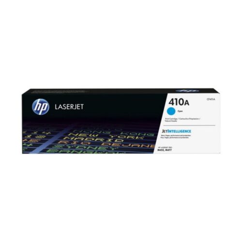 Oригинален тонер HP T410A Синьо-зелен