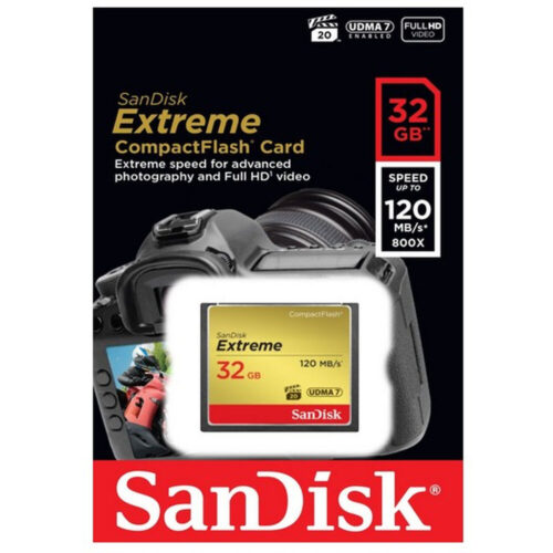 SD карта памет SanDisk SDCFXSB-032G-G46 32GB Намаления и отстъпки ЧеренПетък