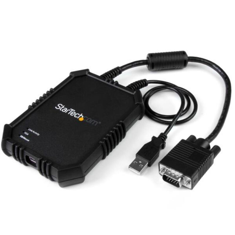 KVM суич Startech NOTECONS02X USB 2.0 VGA Намаления и отстъпки ЧеренПетък 3