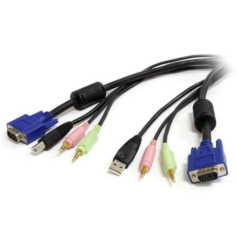 KVM суич Startech USBVGA4N1A6          (1,8 m) Намаления и отстъпки ЧеренПетък 3