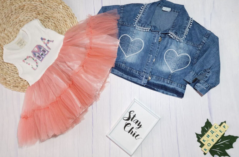 Бебешки комплект Spring Love in Pink Намаления и отстъпки ЧеренПетък