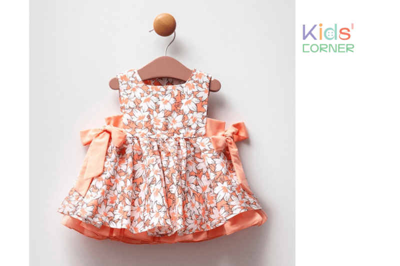 Бебешка лятна рокля Charm in Peach Намаления и отстъпки ЧеренПетък