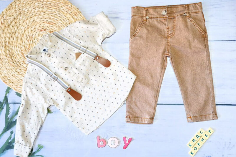 Елегантен бебешки комплект Dress me up in Beige Намаления и отстъпки ЧеренПетък