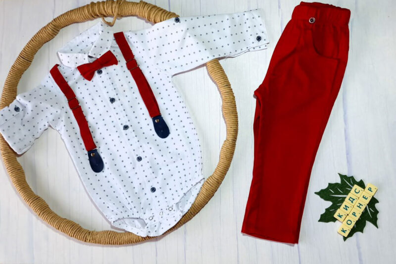 Официален детски комплект White&Red Намаления и отстъпки ЧеренПетък