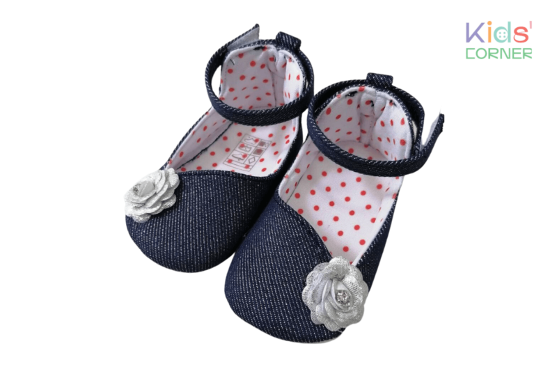 Бебешки пантофки Navy Denim&Flower Намаления и отстъпки ЧеренПетък