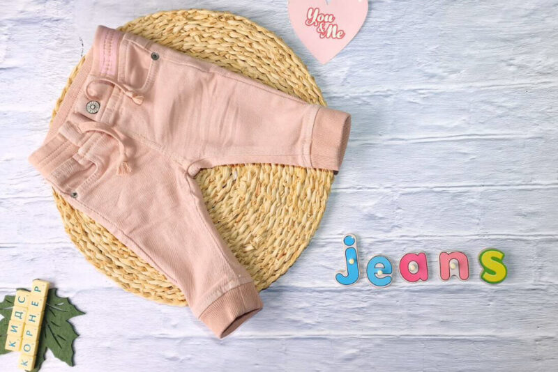 Бебешки дънки за момиче Baby Pink Намаления и отстъпки ЧеренПетък