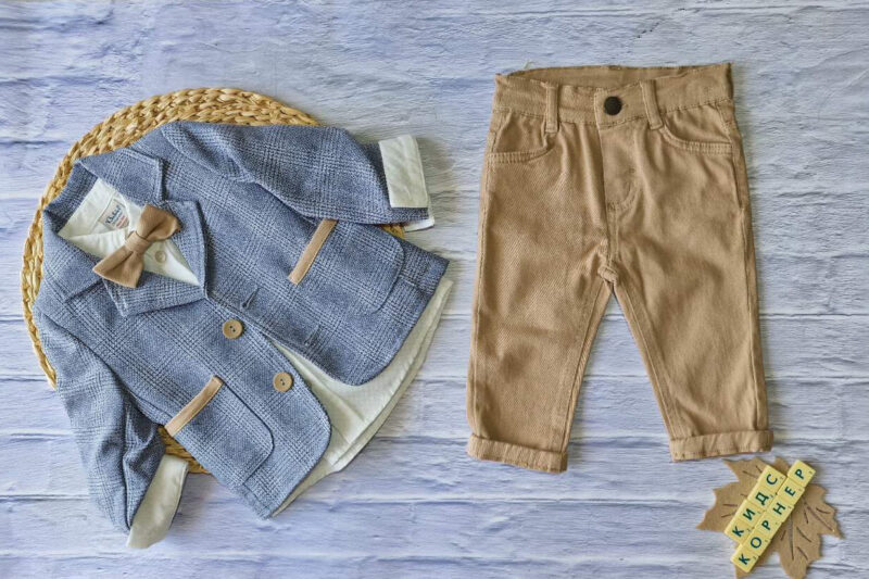 Официален детски комплект Blue Squared Style Намаления и отстъпки ЧеренПетък