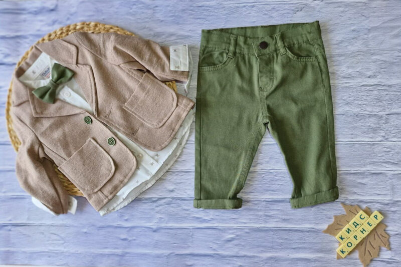 Официален комплект за момче Brown&Green Намаления и отстъпки ЧеренПетък