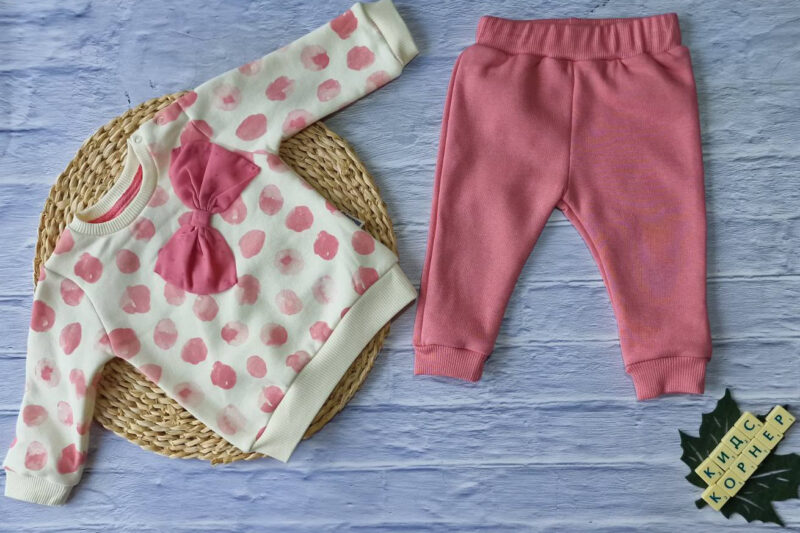 Ватиран комплект за момиче Pink Ribbon Намаления и отстъпки ЧеренПетък