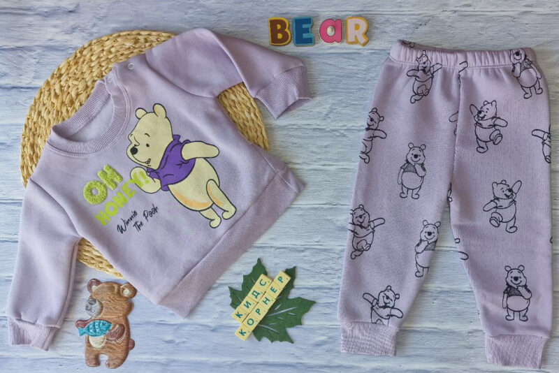 Ватиран детски комплект Oh Honey Purple Намаления и отстъпки ЧеренПетък