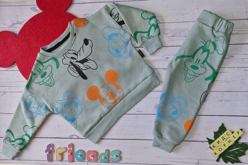 Детски ватиран комлект Best friends Grey Намаления и отстъпки ЧеренПетък