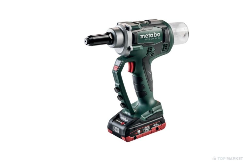 Нитачка акумулаторна METABO NP 18 LTX BL 5.0 2×4.0 Ah LiHD Намаления и отстъпки ЧеренПетък 3