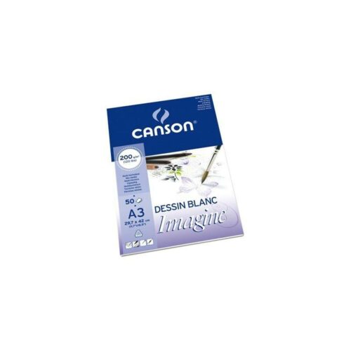 Drawing pad Canson Imagine A3 200 g 50 Листи 5 броя
