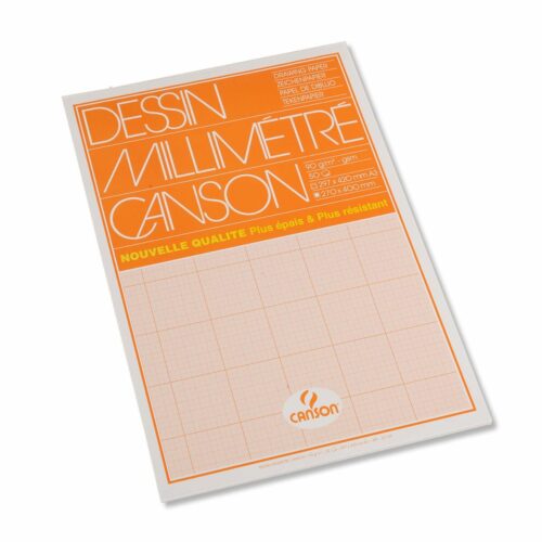 Drawing pad Canson A3 50 Листи (5 броя)