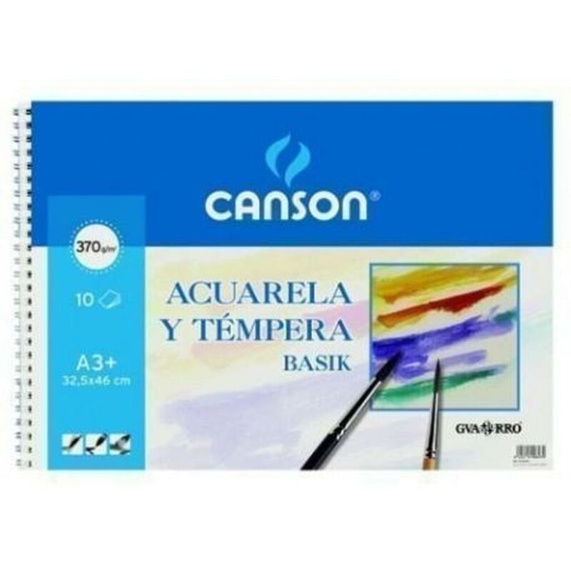 Drawing pad Canson A3+ 10 Листи (32,5 x 46 cm) Намаления и отстъпки ЧеренПетък