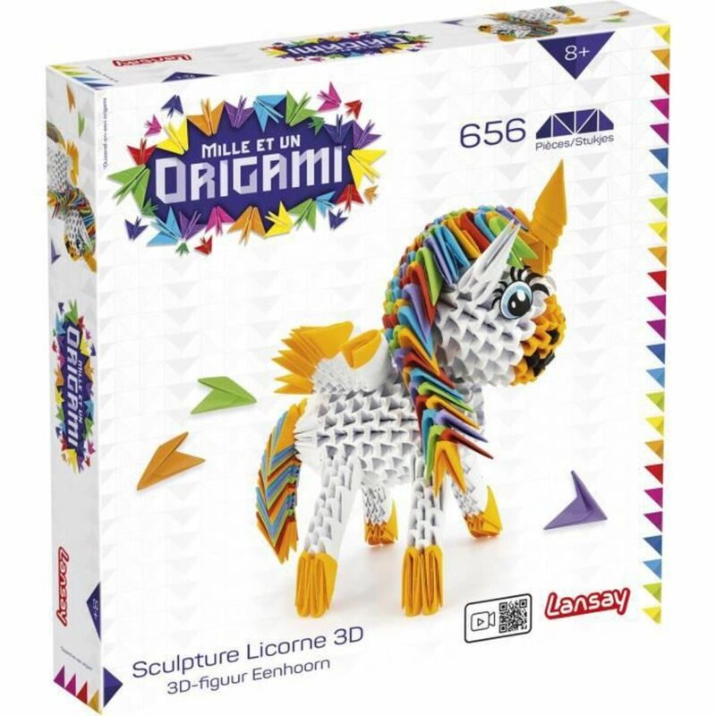 Paper Craft games Lansay Unicorn 3D Намаления и отстъпки ЧеренПетък