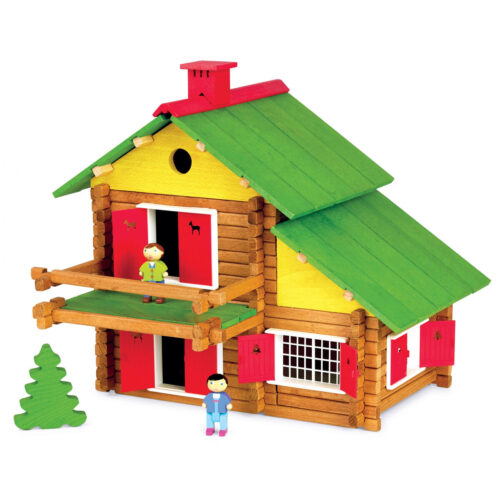 Playset Jeujura My Wooden Chalet (175 Части)