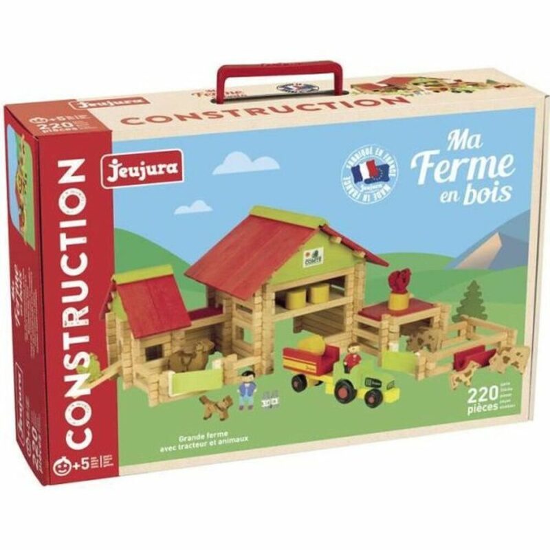 Playset Jeujura Large farm (220 Части) Намаления и отстъпки ЧеренПетък