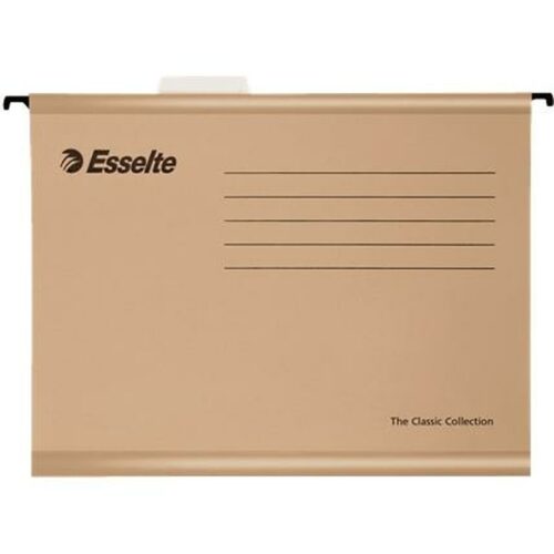 Hanging folder Esselte Classic Визьор Прозрачен Кафяв A4 Рециклиран Картон (34,5 x 24 cm) (50 броя)