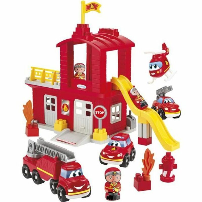Playset Ecoiffier Fire Station Намаления и отстъпки ЧеренПетък