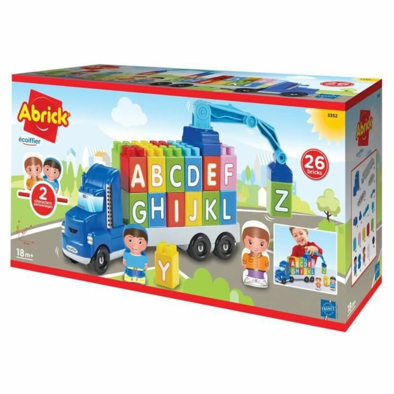 Playset Ecoiffier Abrick Камион с Кран Намаления и отстъпки ЧеренПетък