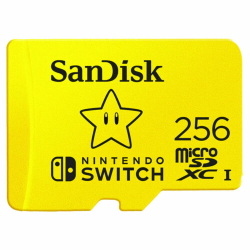 SD карта памет SanDisk SDSQXAO-256G-GNCZN 256GB Жълт 256 GB Micro SDXC Намаления и отстъпки ЧеренПетък