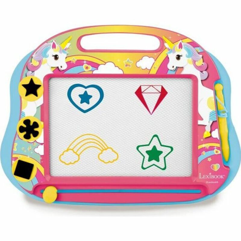 Magnetic board Lexibook Magic Slate Unicorn Намаления и отстъпки ЧеренПетък