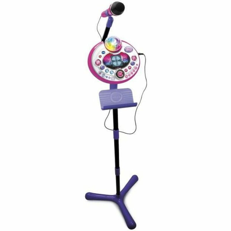 Mикрофон Караоке Vtech Kidi Superstar Lightshow Намаления и отстъпки ЧеренПетък