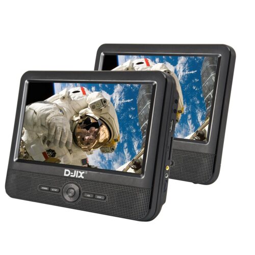 DVD плейър D-JIX PVS 906-50SM 9" 800 x 480 px Намаления и отстъпки ЧеренПетък