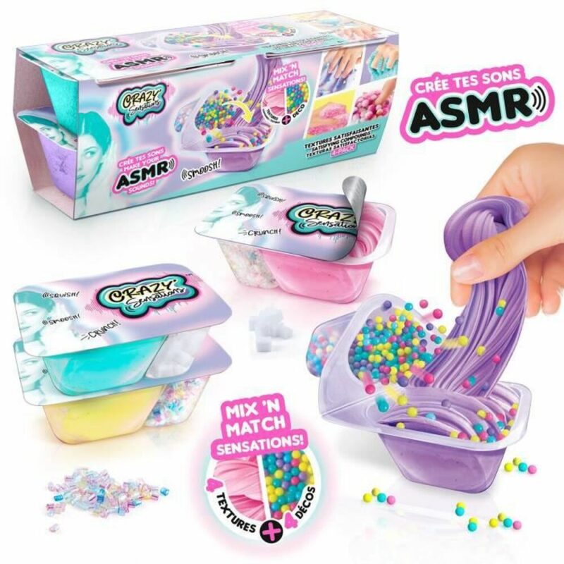Slime Canal Toys Craze Foam (4 броя) Намаления и отстъпки ЧеренПетък