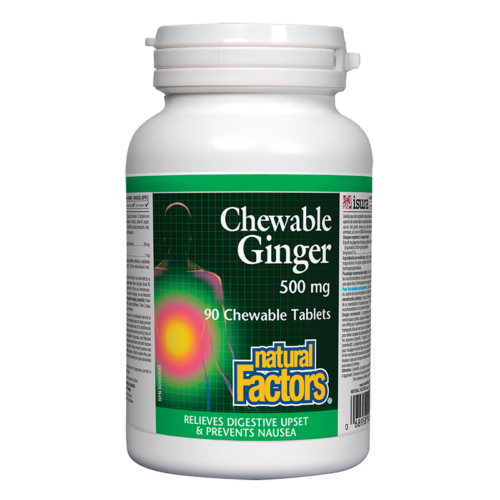 Ginger Chewable/ Джинджифил 500 mg х 90 дъвчащи таблетки Намаления и отстъпки ЧеренПетък