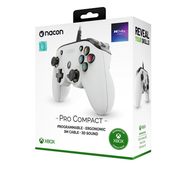 Joystick Nacon XBXPROCOMPACTWHITE Намаления и отстъпки ЧеренПетък 3