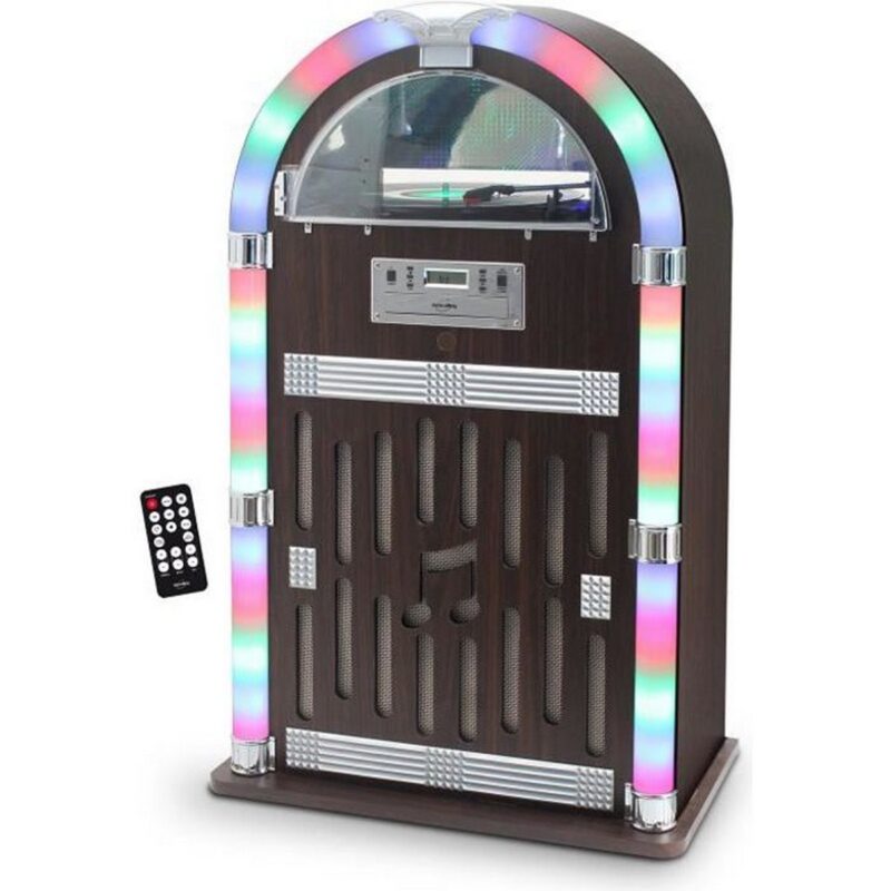 Hi-fi система Inovalley RETRO32 JukeBox Vinyle Намаления и отстъпки ЧеренПетък 3
