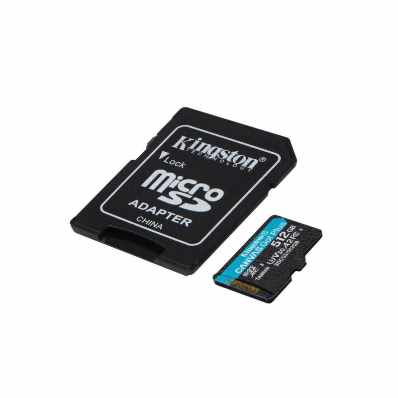 Mикро SD карта памет с адаптер Kingston SDCG3/512GB          Клас 10 512 GB UHS-I Намаления и отстъпки ЧеренПетък 3