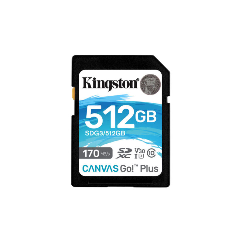 Mикро SD карта памет с адаптер Kingston SDG3/512GB Намаления и отстъпки ЧеренПетък 3
