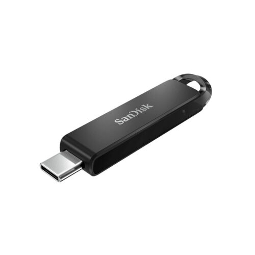 Mикро SD карта памет с адаптер SanDisk Ultra 128GB Черен